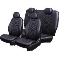 Чехлы Премиум Экокожа Байрон Президент|Жук на Kia K5 с 2020+