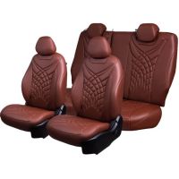 Чехлы Премиум Экокожа Байрон Президент|Жук на Kia K5 с 2020+