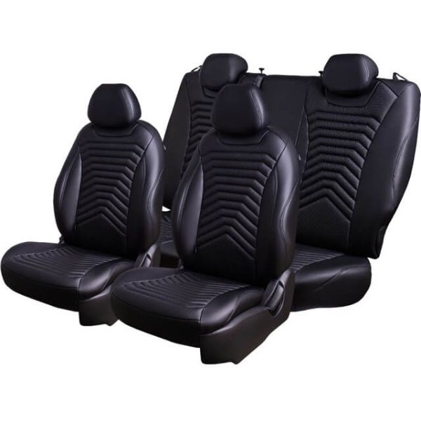 Чехлы Премиум Экокожа Байрон Президент|Жук на Kia K5 с 2020+