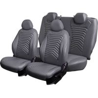 Чехлы Премиум Экокожа Байрон Президент|Жук на Kia K5 с 2020+