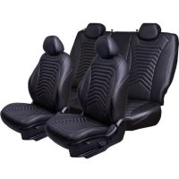 Чехлы Премиум Экокожа Байрон Президент|Жук на Kia K5 с 2020+