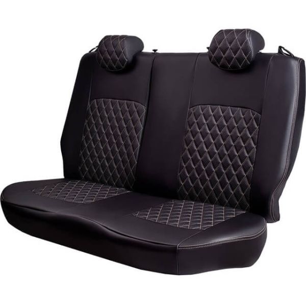 Чехлы Экокожа Турин Ромб на Kia K5 с 2020+