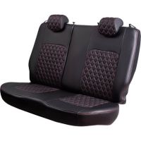 Чехлы Экокожа Турин Ромб на Kia K5 с 2020+